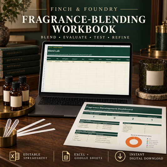 FRAGRANCE BLENDING WORKBOOK