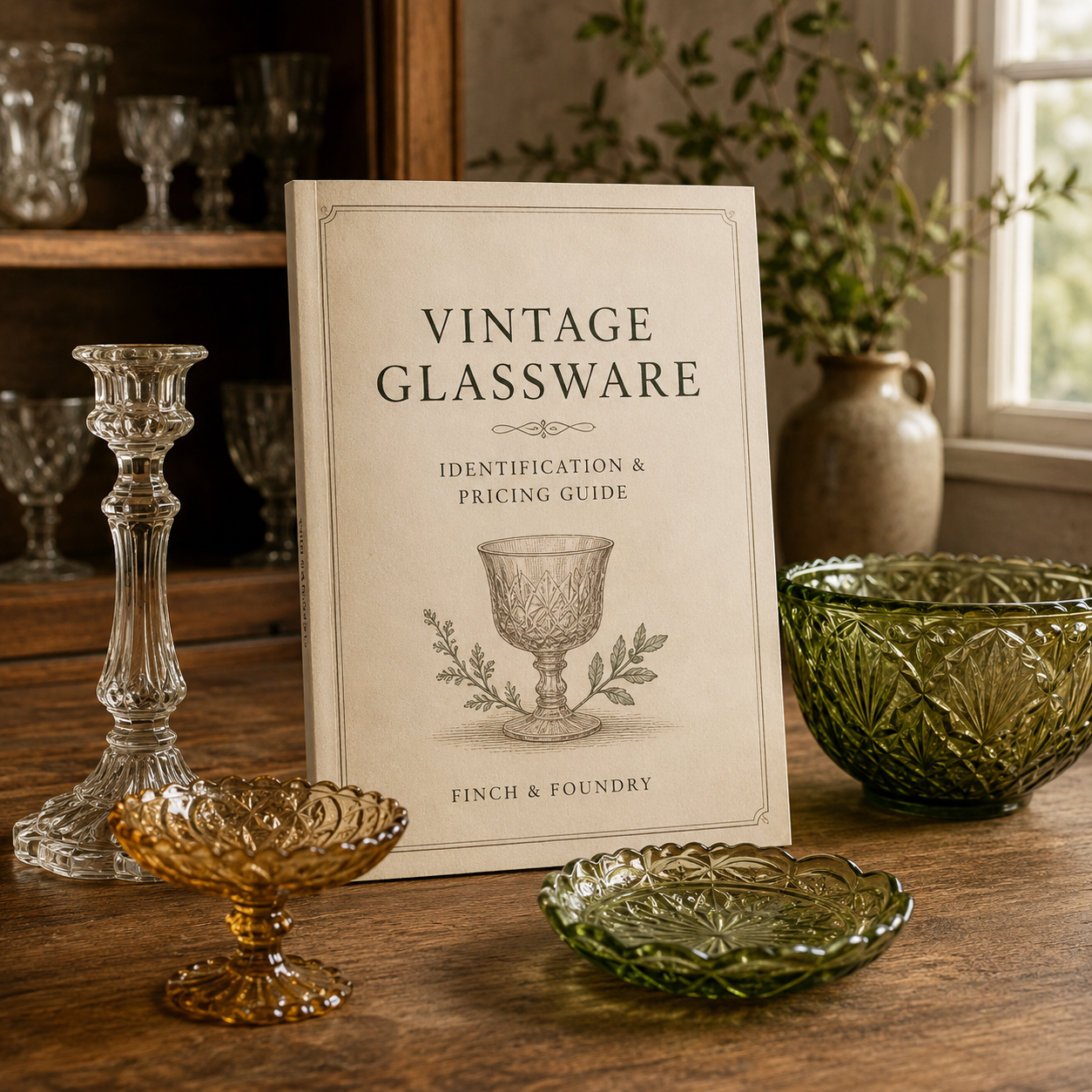 VINTAGE GLASSWARE IDENTIFICATION & PRICING QUICK GUIDE